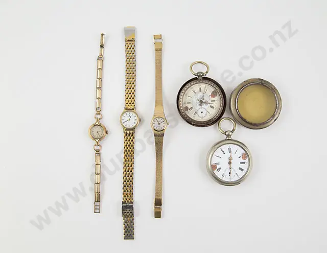 Six Assorted Ladies Dress Wrist Watches Image 1++