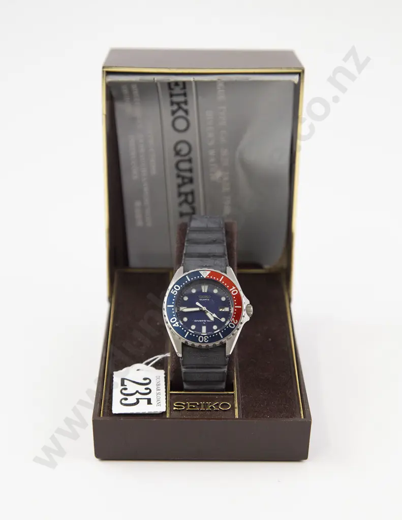 Original Boxed Seiko Diver's 150m Quartz Wrist Watch Image 1++
