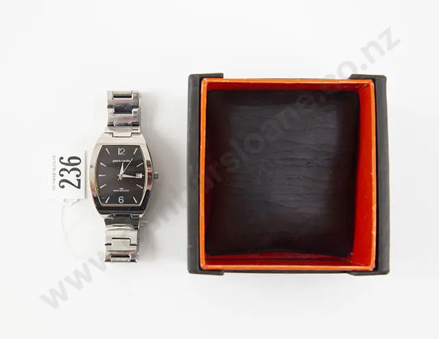 Original Boxed C2005 Pierre Cardin Gents All Stainless Steel Wrist Watch Image 1++