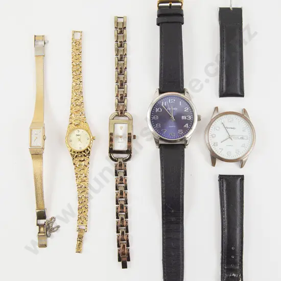 Seven Various Fashion Wrist Watches