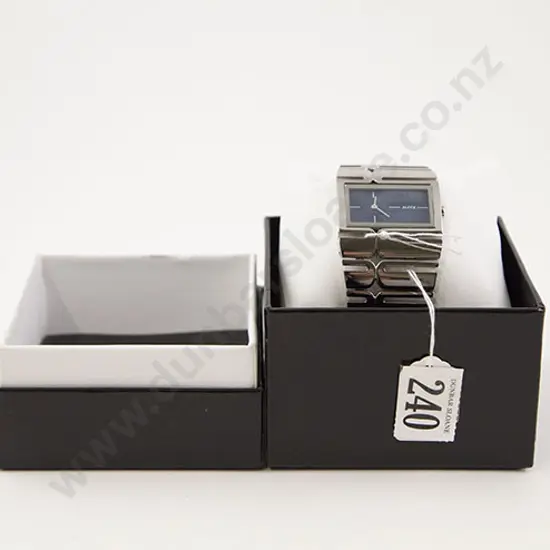 Boxed As New Alfex Swiss Quartz Dress Wrist Watch #5665