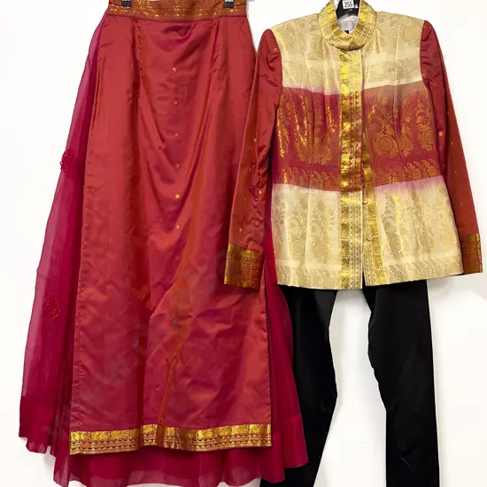 Liz Mitchell Pure Silk Indian Inspired Jacket