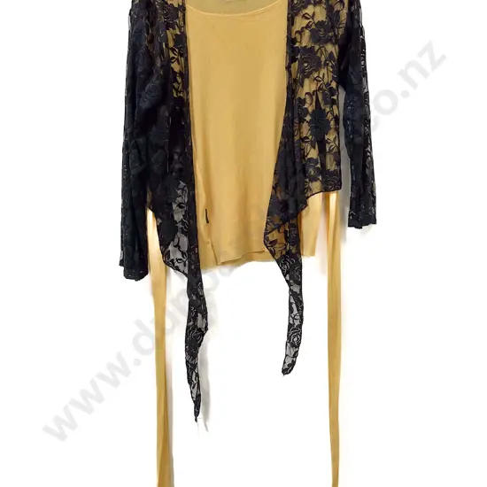 World Scoop Neck Nylon Top