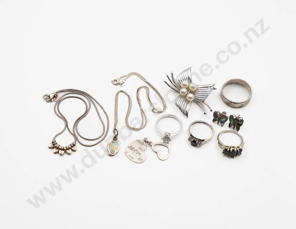 Assorted .925 Silver Jewellery Image 1++
