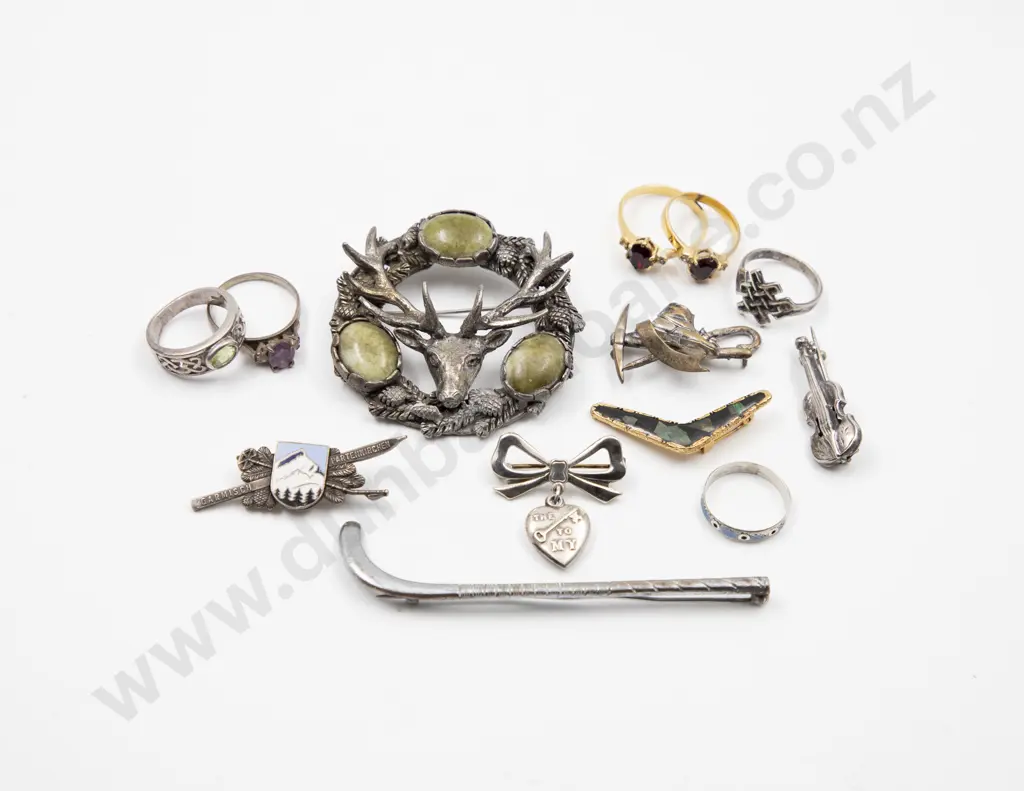Collection Various Vintage Jewellery Image 1++