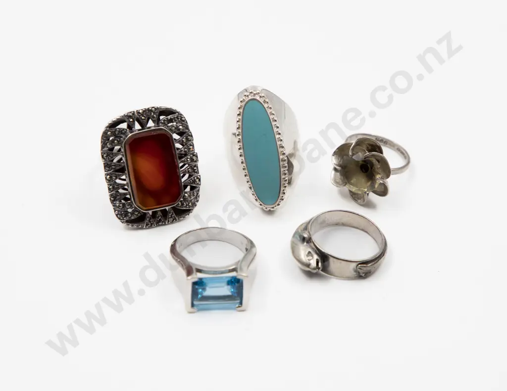 Five S/S Dress Rings Image 1++