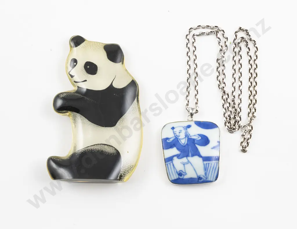 Chinese Export Porcelain Pendant Image 1++