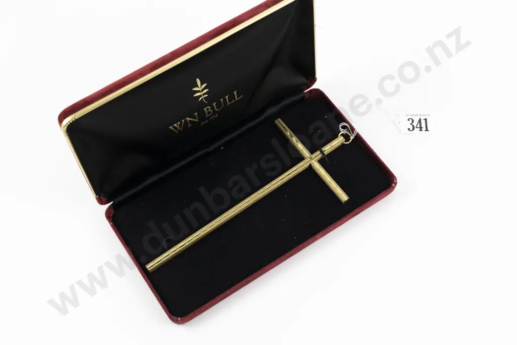 Boxed WN Bull Memorial Cross Image 1++