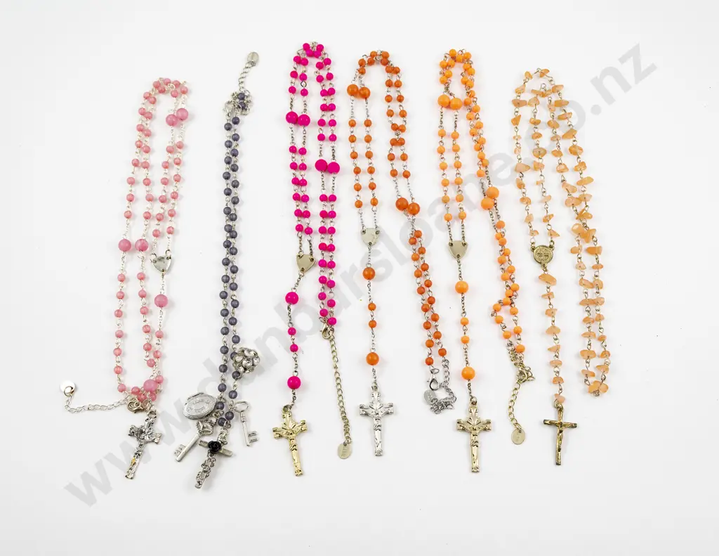 Five Various Rosary Beads Image 1++