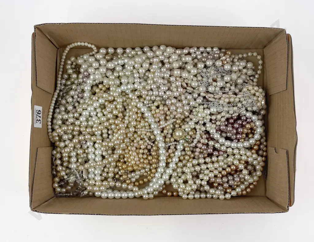 Collection Bead Imitation Pearl Fashion Necklaces Image 1++