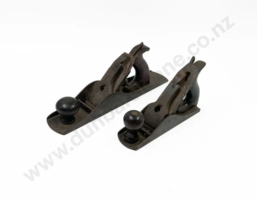 Bailey No. 13 Plane & No. 5 Plane (1 Handle Repaired) Image 1++