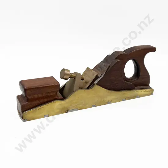 Walnut & Brass Home Made Plane