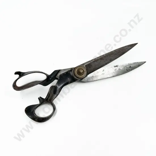 Large Pair of Industrial Steel Scissors by R Reinish