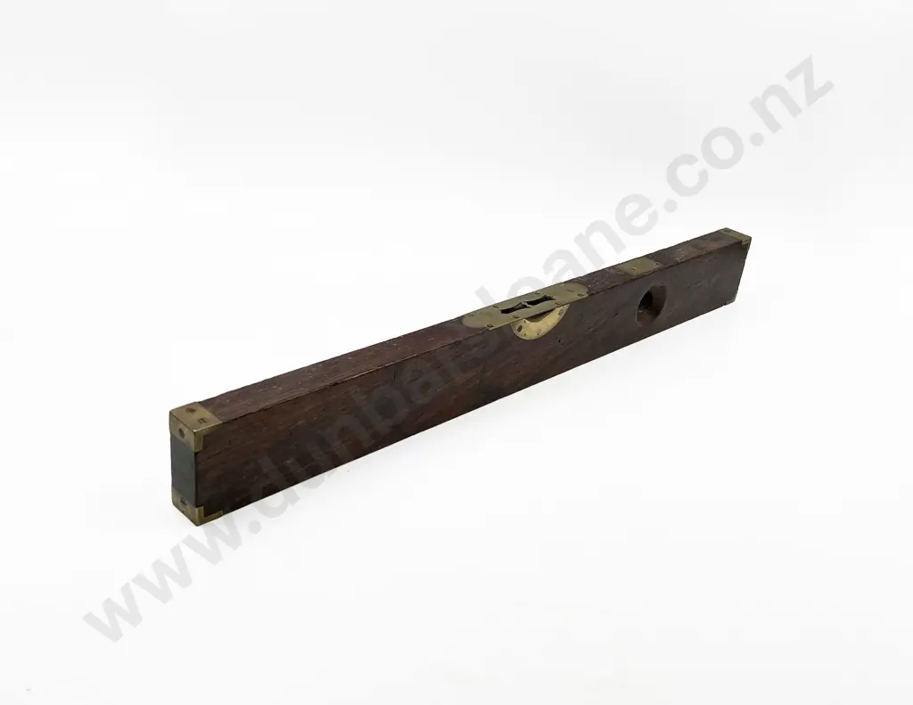 John Rabone & Sons Rosewood & Brass Spirit Level Image 1++