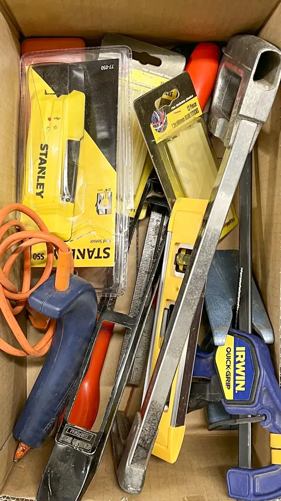 Box with Various Tools Image 1++