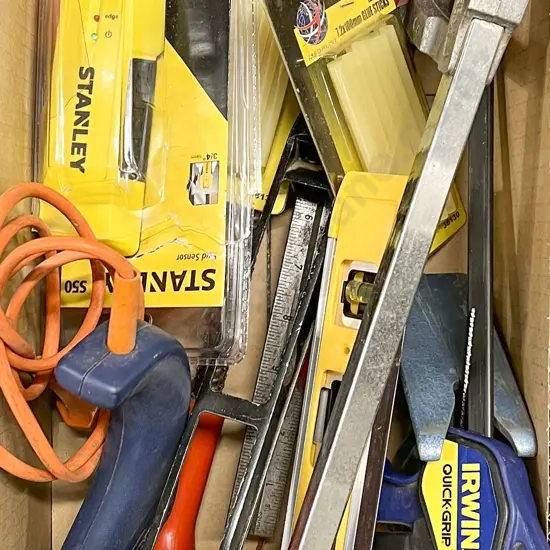 Box with Various Tools