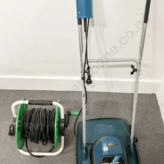 Extension Cord & Reel & Black & Decker Hover Mower