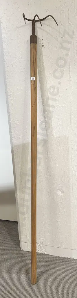 Vintage Long Handled Pitch Fork Image 1++