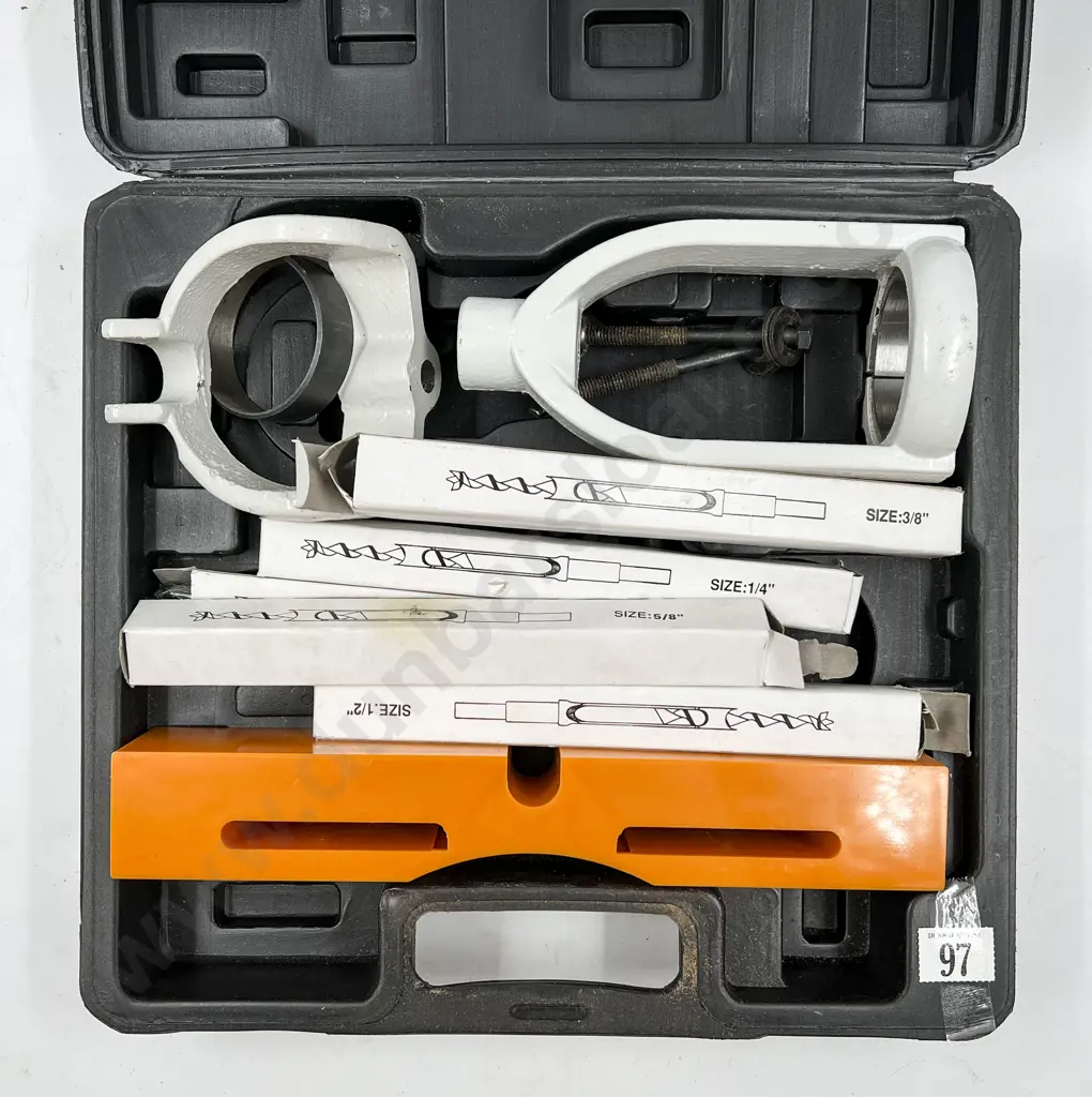 Cased Cast Iron Drilling Tool & Bits Image 1++