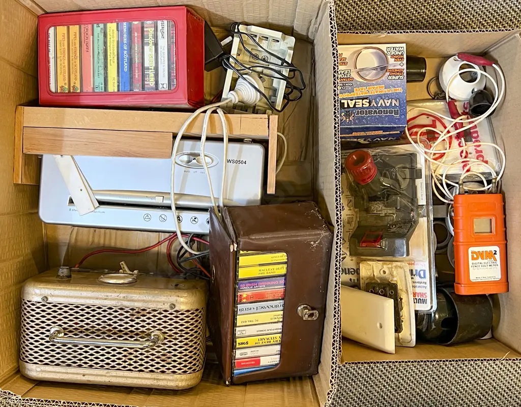 Two Boxes with Drill Bit Sharpener Image 1++