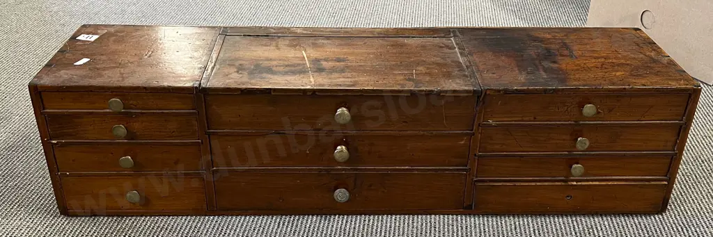 Mahogany Multi Drawer Tool Chest Image 1++