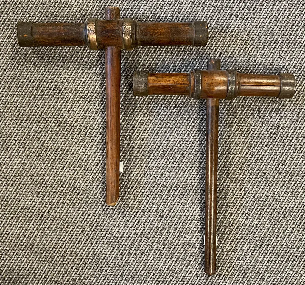 Two Vintage Shipwrights's Caulking Hammers Image 1++
