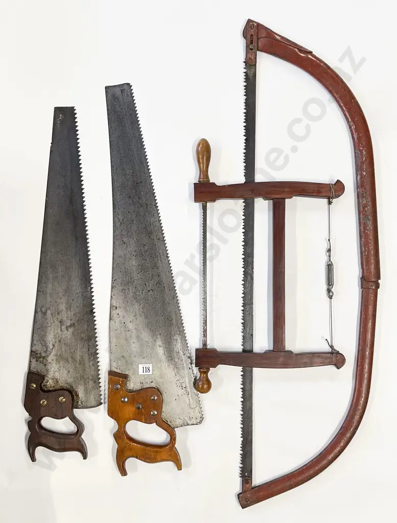 Four Various Vintage Saws Image 1++