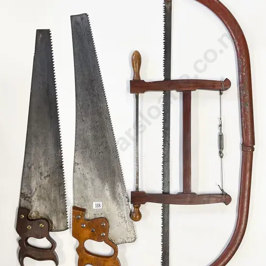 Four Various Vintage Saws