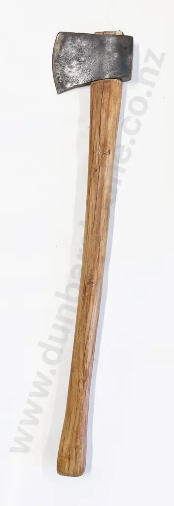 Large Wooden Handled Axe Image 1++