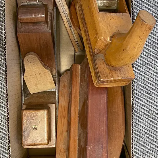 Three Wooden Planes