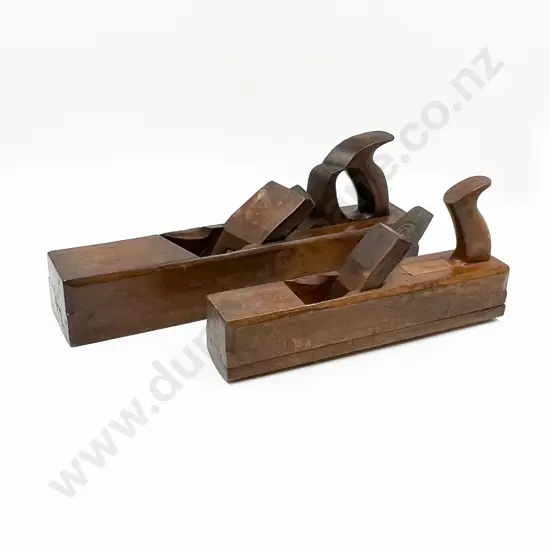 Two Vintage Wooden Jack Planes