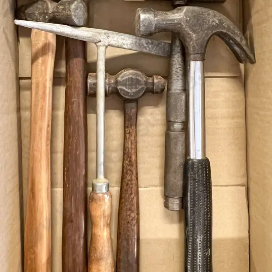 Six Various Hammers
