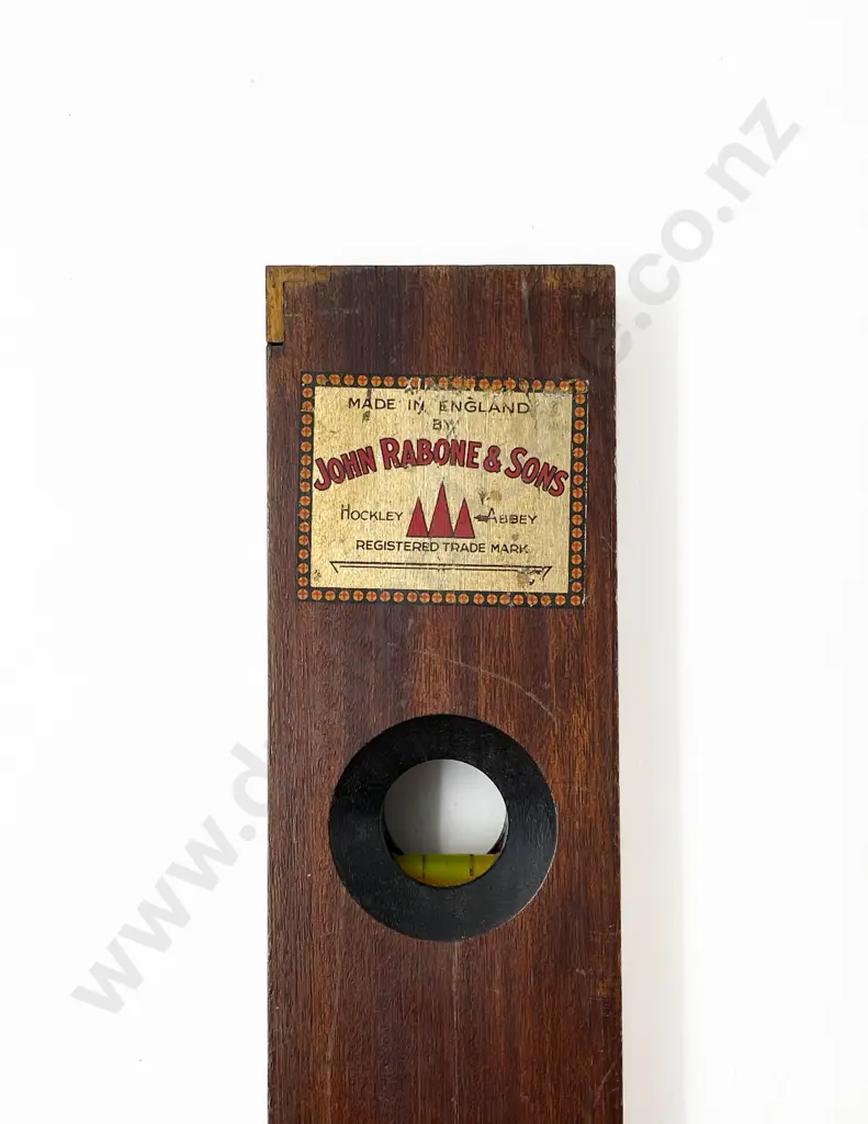 Original Boxed John Rabone & Sons Adjustable Plumb and Spirit Level No105 27in Image 1++