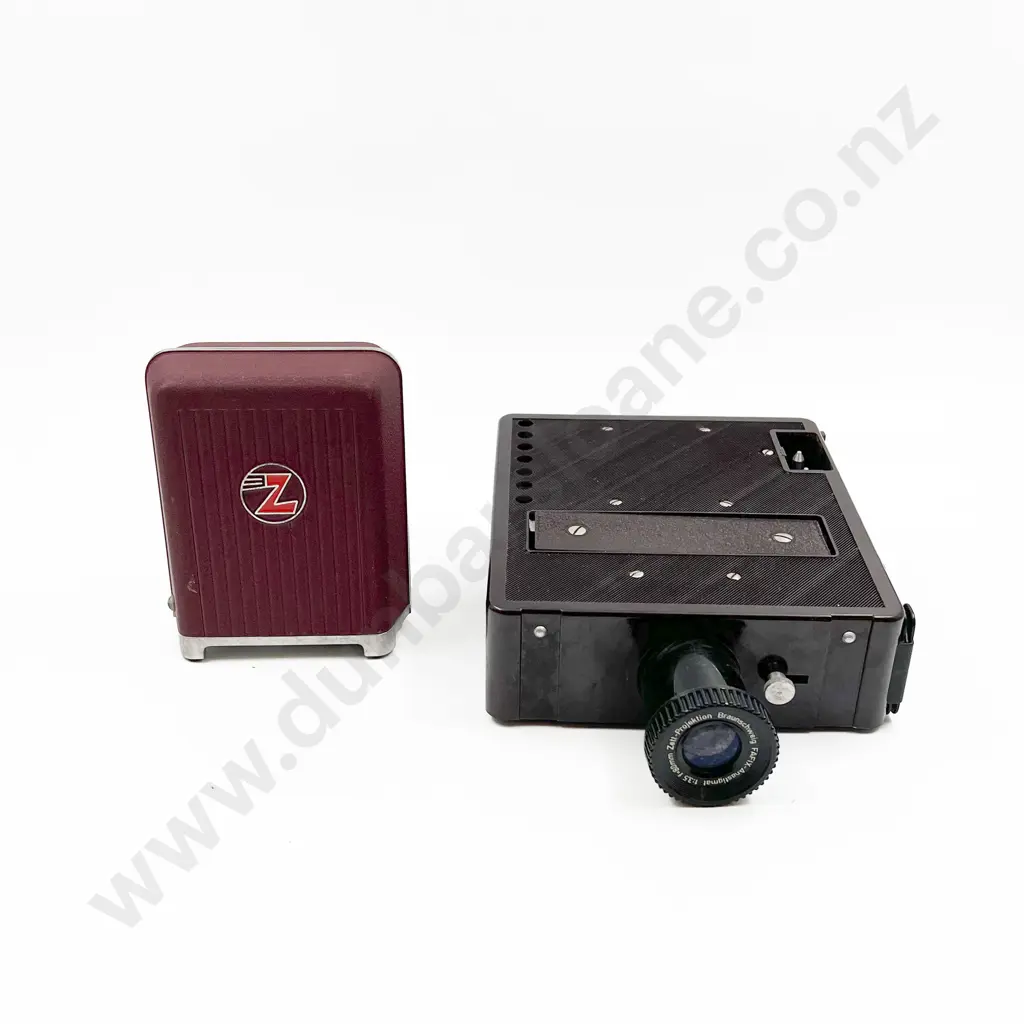 Two Projectors with Assortment of Various Lenses and Accessories Image 1++