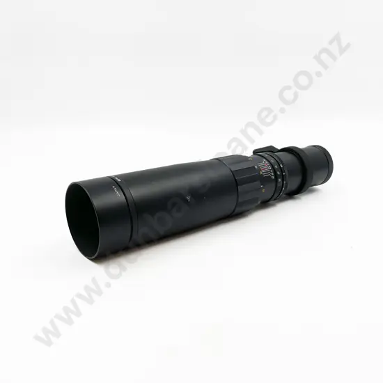 Two Lenses with Assorted Camera Accessories