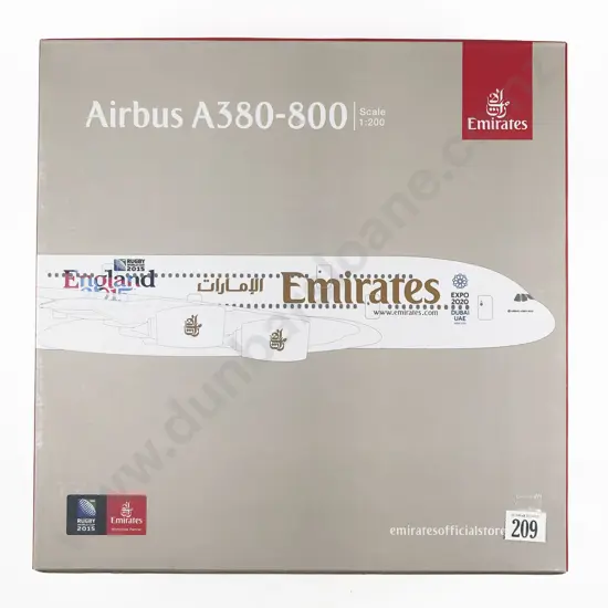 Airbus A380-800 Emirates Rugby World Cup 2015