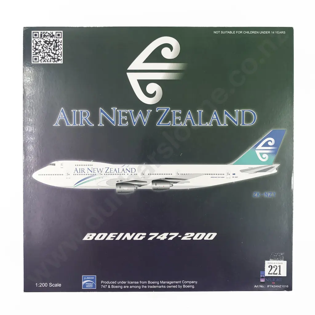 Boeing 747-200 Air NZ Image 1++
