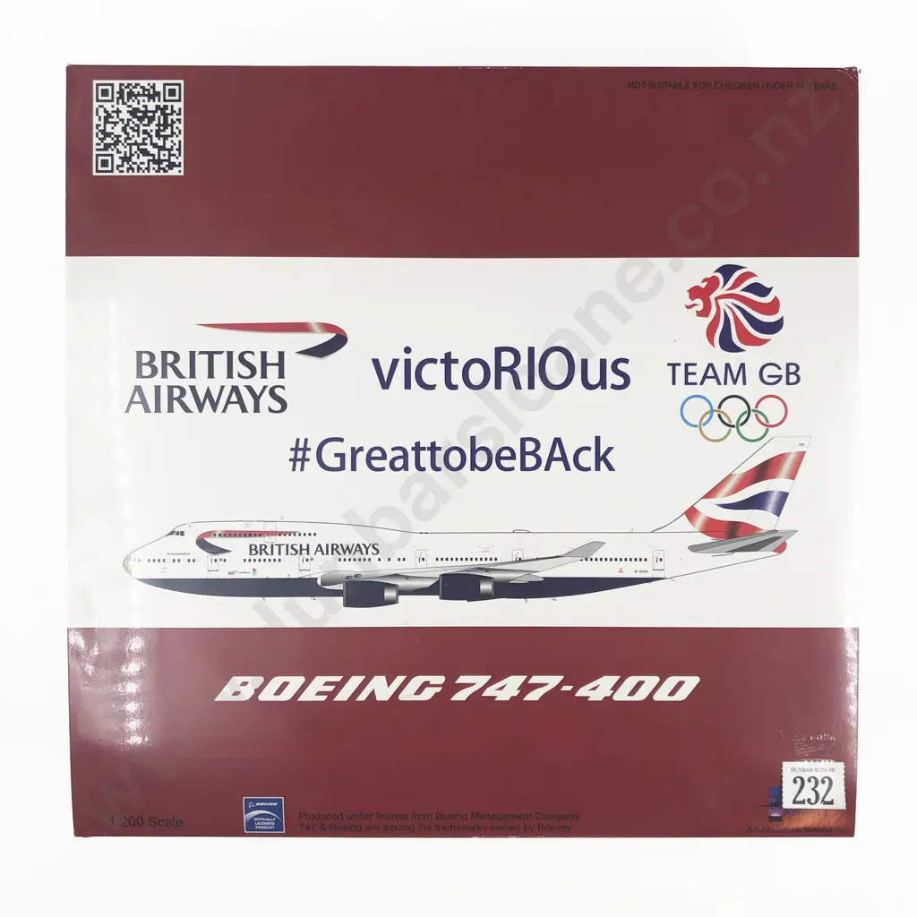 Boeing 747-400 British Airways victoRIOus Team GB Image 1++