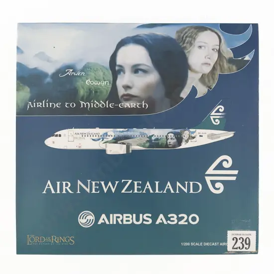 Airbus A320 Air NZ The Lord of the Rings Airline to Middle-Earth Arwen Eowyn