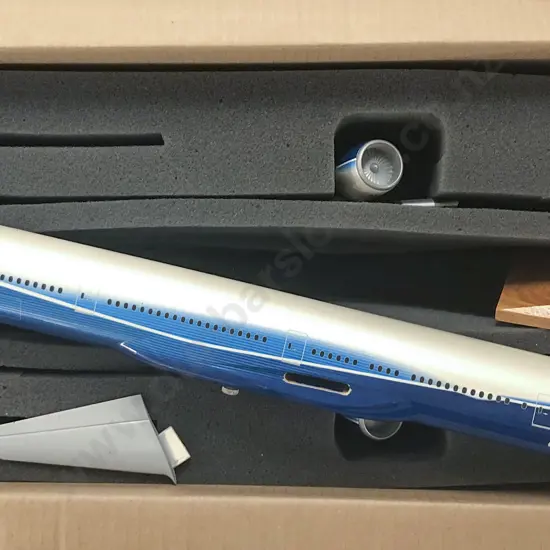 Large PacMin Wooden Scale Model Boeing 777