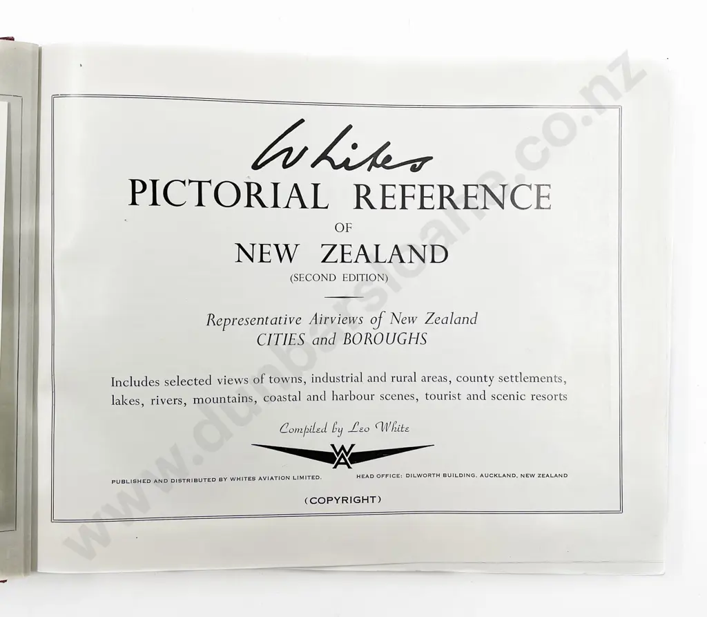 White's 'Pictorial Reference of New Zealand' & 'New Zealand Today' Image 1++