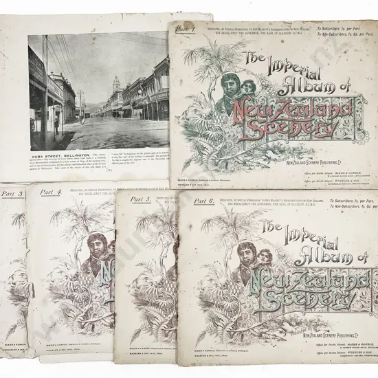 Twenty-Four Copies of The Imperial Album of New Zealand Scenery