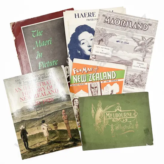 An Illustrated History of New Zealand 1820-1920 & Various Other Magazines