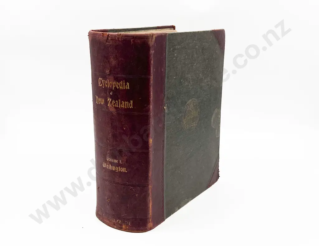 Encyclopaedia of New Zealand - Volume 1 Wellington Image 1++