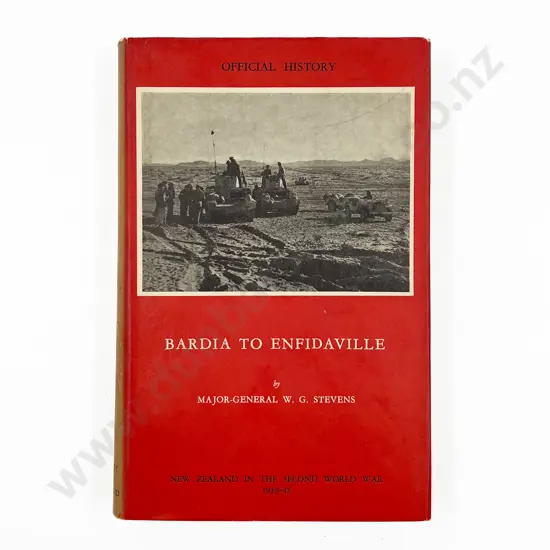 NZ War History 'Bardia To Enfidaville'