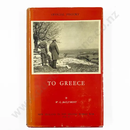 War NZ History 'To Greece'