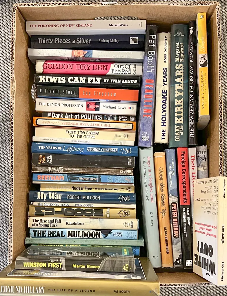 Carton Quantity NZ Mixed Topic Books Image 1++
