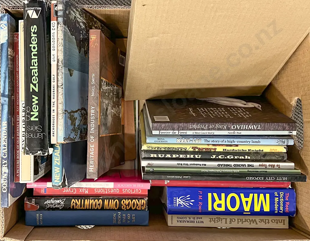 Carton Quantity NZ Mixed Topic Books Image 1++