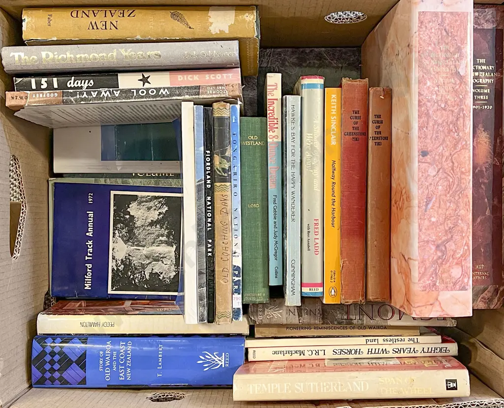 Carton Quantity NZ Mixed Topic Books Image 1++