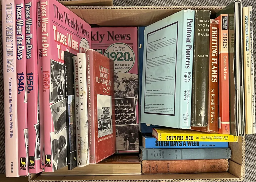 Carton Quantity NZ Mixed Topic Books Image 1++